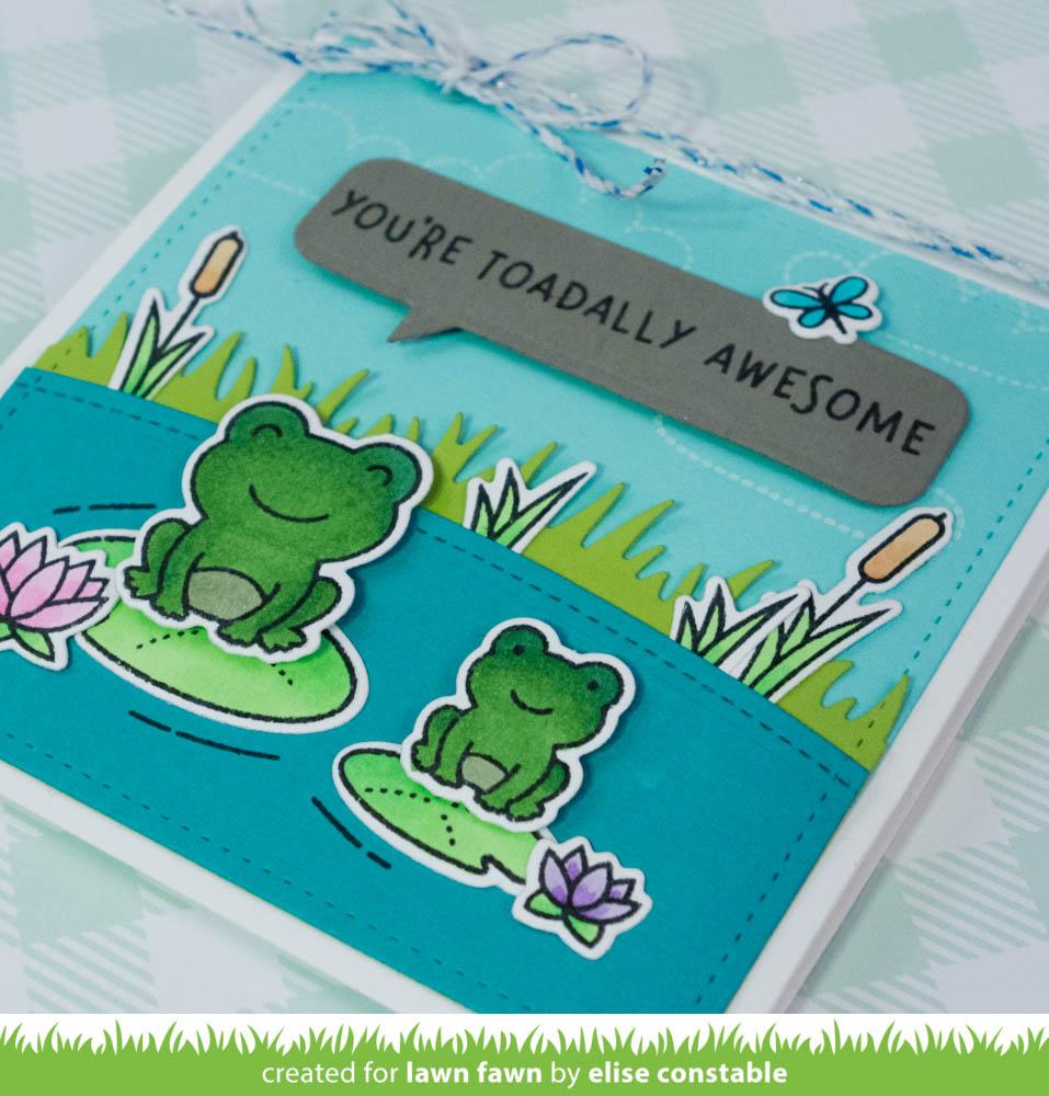 Lawn Fawn - Toadally Awesome