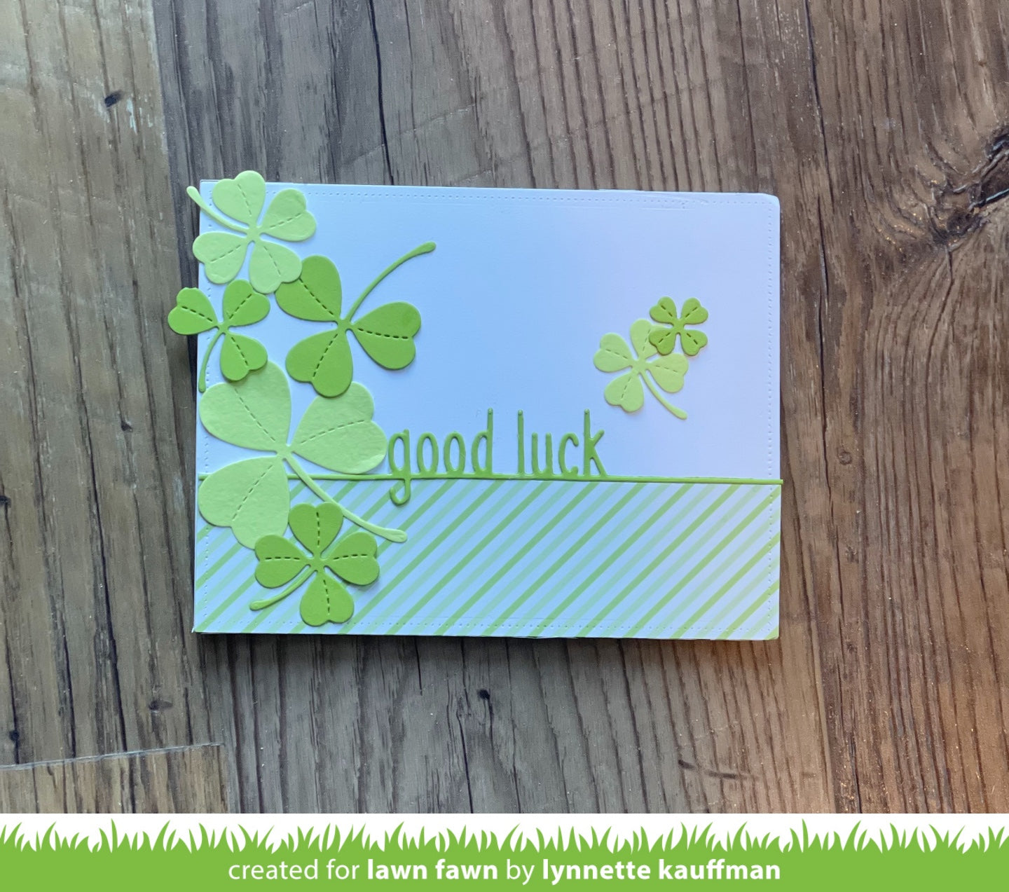 Lawn Fawn - Good Luck Line Border