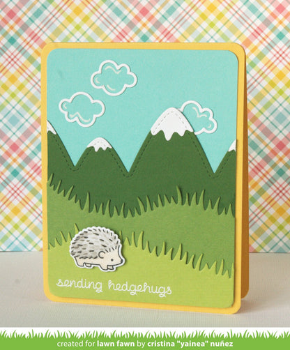 Lawn Fawn - Simple Puffy Cloud Frames