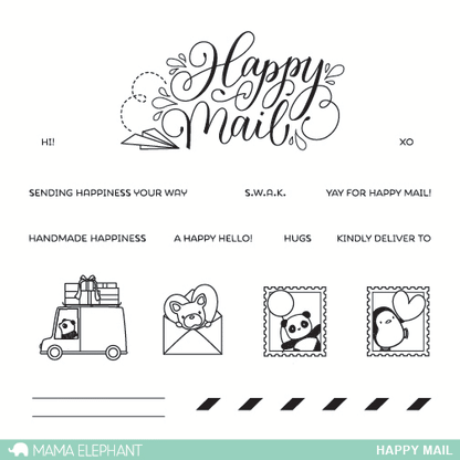 SET DEAL: Mama Elephant - Happy Mail
