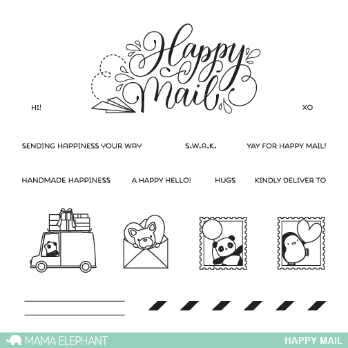 SET DEAL: Mama Elephant - Happy Mail