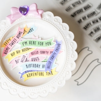 Heffy Doodle - Wavy Banner Sentiments