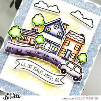 Heffy Doodle - Wavy Banner Sentiments