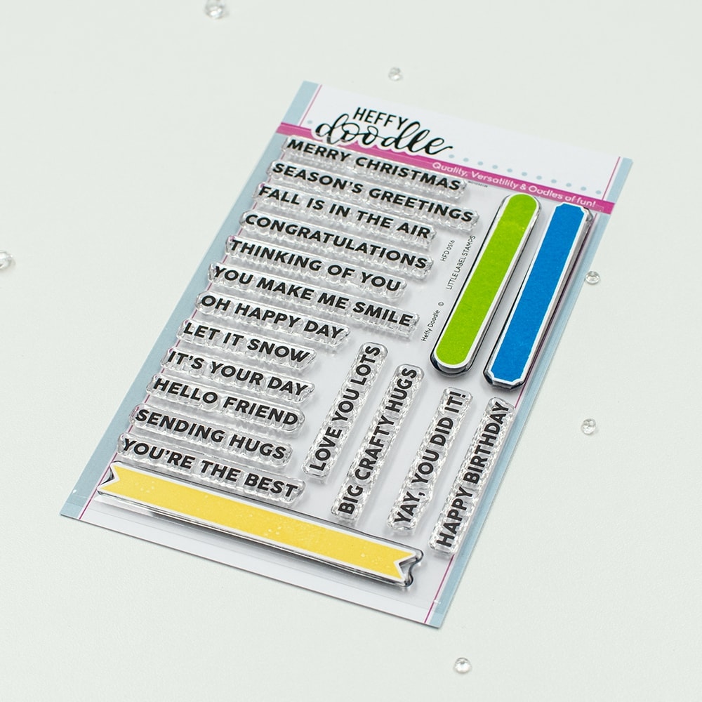 Heffy Doodle - Little Label Stamps