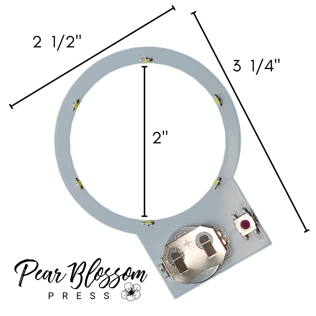 Pear Blossom Press - Halo Lights (2pcs)