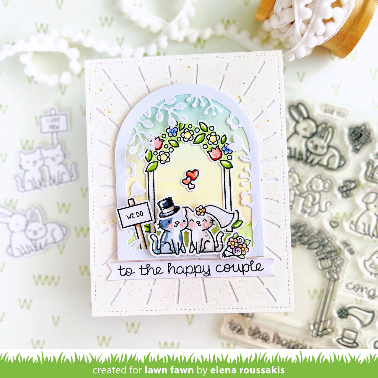 Lawn Fawn - Happy Couples