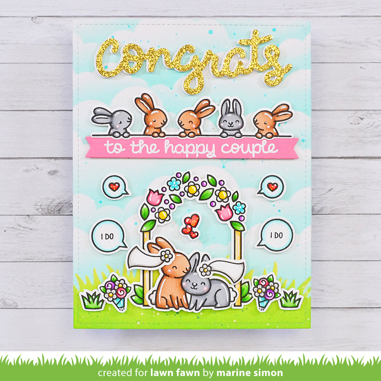 Lawn Fawn - Happy Couples