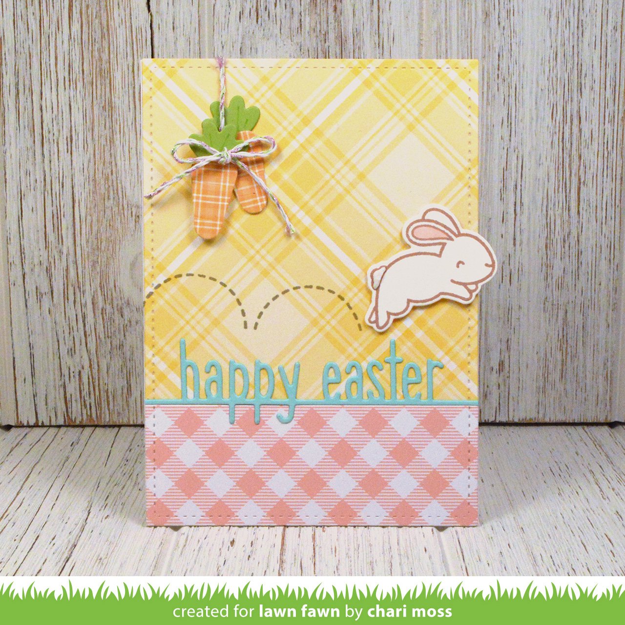 Lawn Fawn - Stitched Garden Border