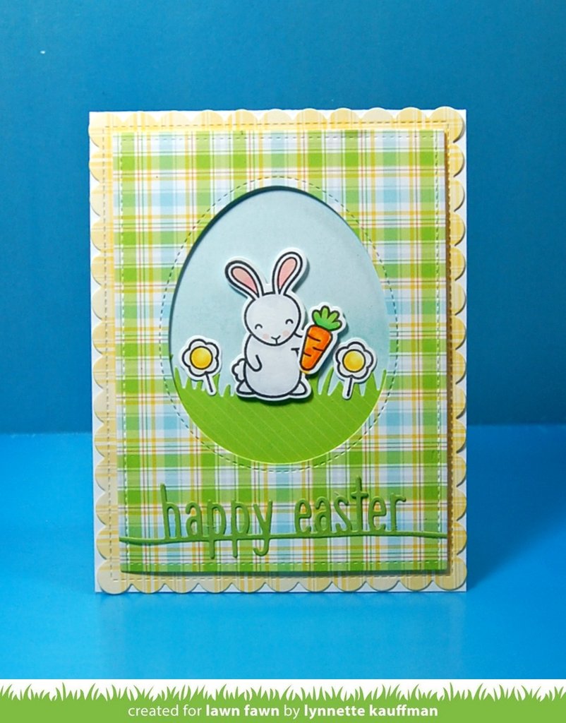 Lawn Fawn - Happy Easter Line Border