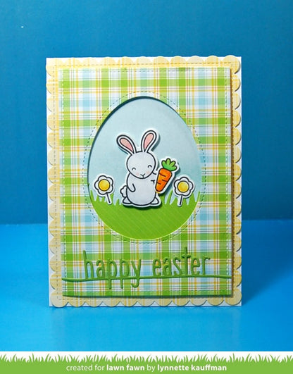 Lawn Fawn - Happy Easter Line Border