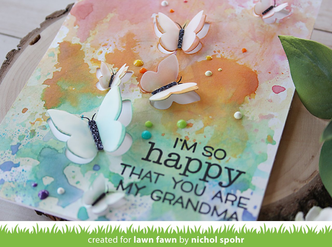 Lawn Fawn - Mini Pop-Up Butterflies