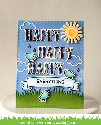 Lawn Fawn - Happy Happy Happy