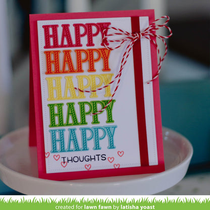 Lawn Fawn - Happy Happy Happy