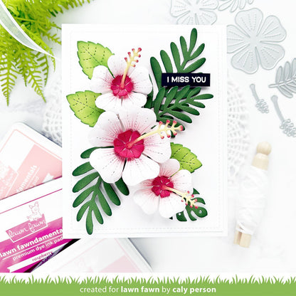 Lawn Fawn - Happy Hibiscus