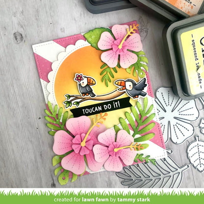 Lawn Fawn - Happy Hibiscus