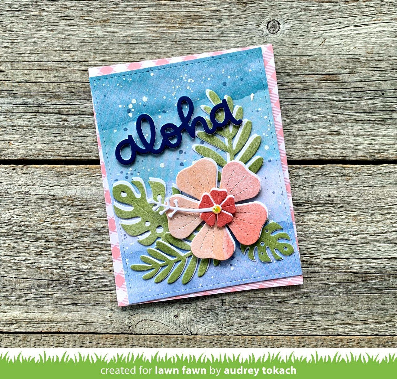 Lawn Fawn - Happy Hibiscus