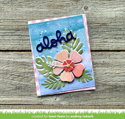 Lawn Fawn - Happy Hibiscus