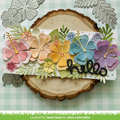 Lawn Fawn - Watercolor Wishes Rainbow - Petite Paper Pack 6x6"