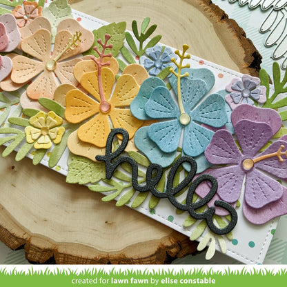 Lawn Fawn - Watercolor Wishes Rainbow - Collection Pack 12x12"