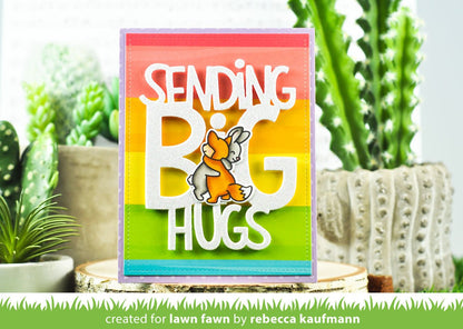 Lawn Fawn - Giant Sending Big Hugs