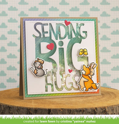 Lawn Fawn - Giant Sending Big Hugs