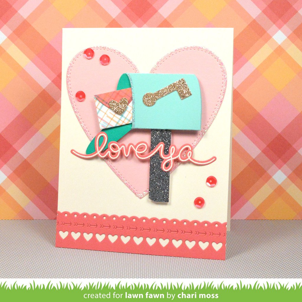 Lawn Fawn - Valentine Borders
