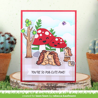 Lawn Fawn - Happy Mushrooms