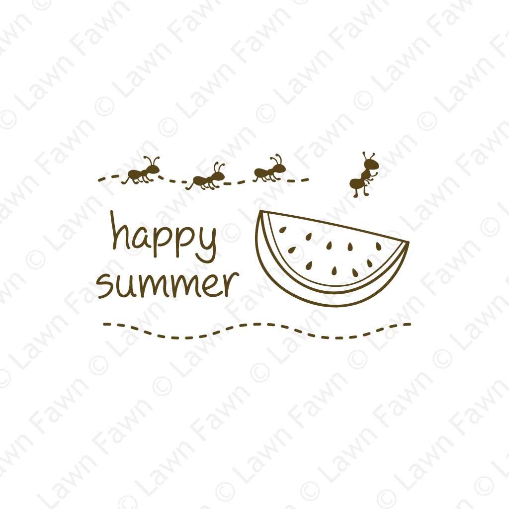 Lawn Fawn - Happy Summer