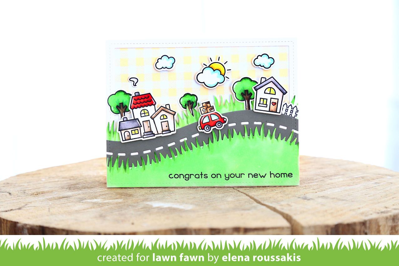 Lawn Fawn - Happy Village