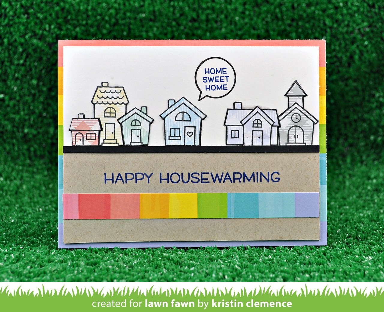 Lawn Fawn - Happy Village
