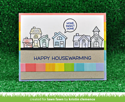 Lawn Fawn - Happy Village