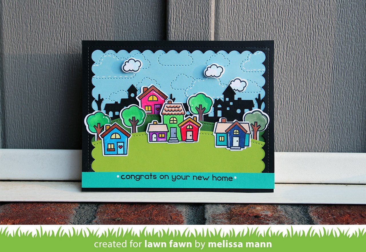 Lawn Fawn - Happy Village