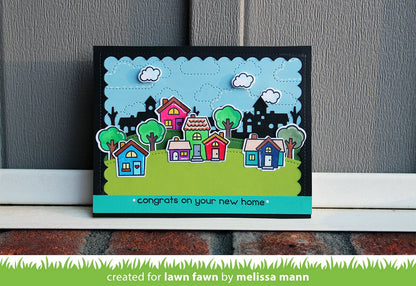 Lawn Fawn - Happy Village