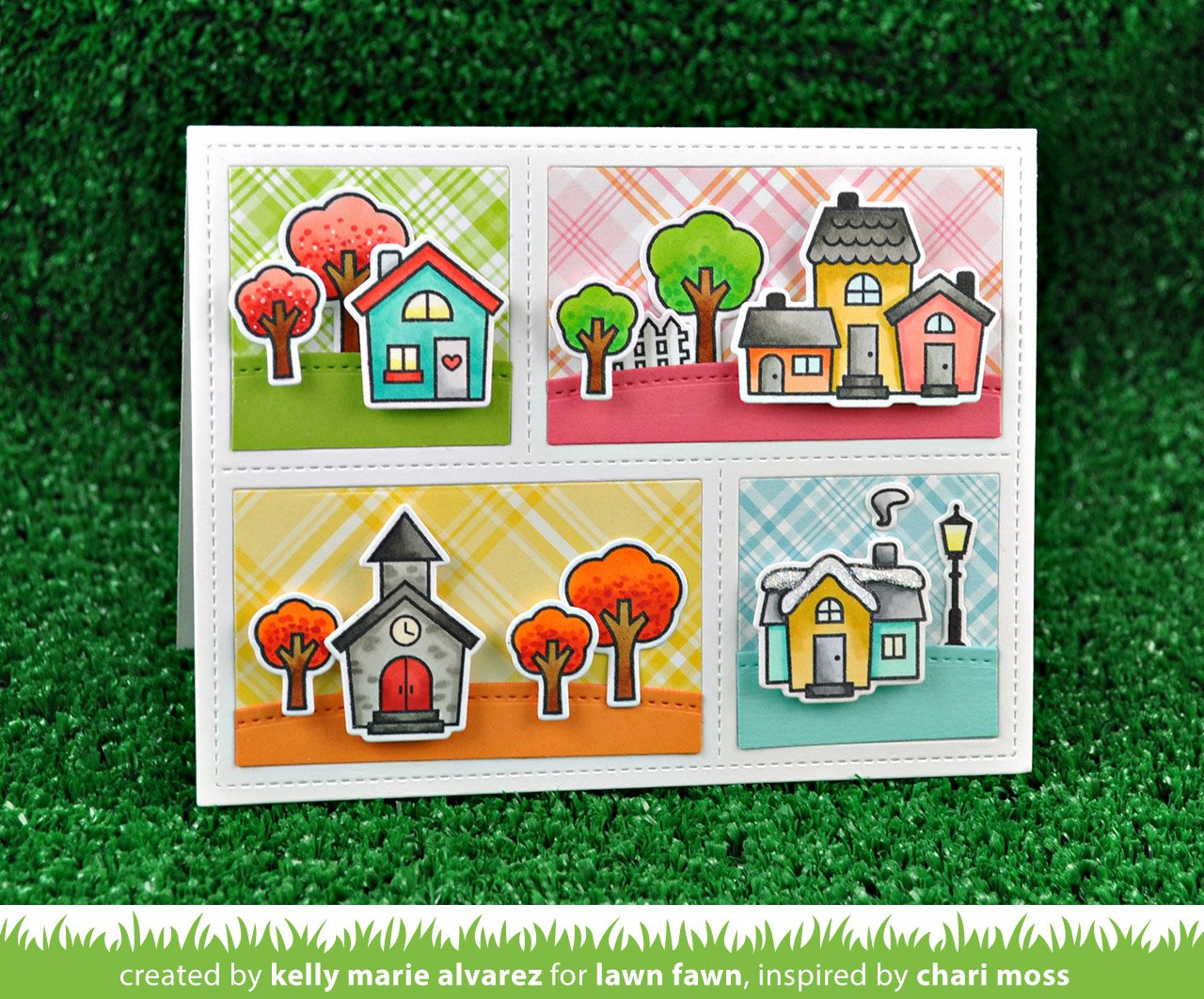 Lawn Fawn - Happy Village