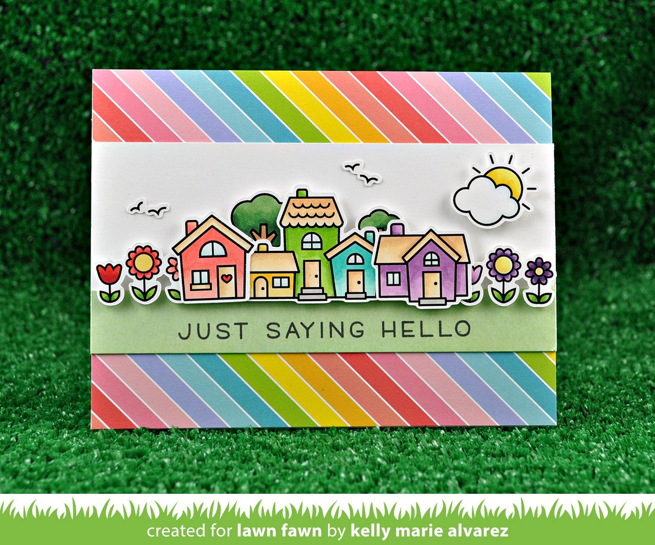 Lawn Fawn - Happy Village