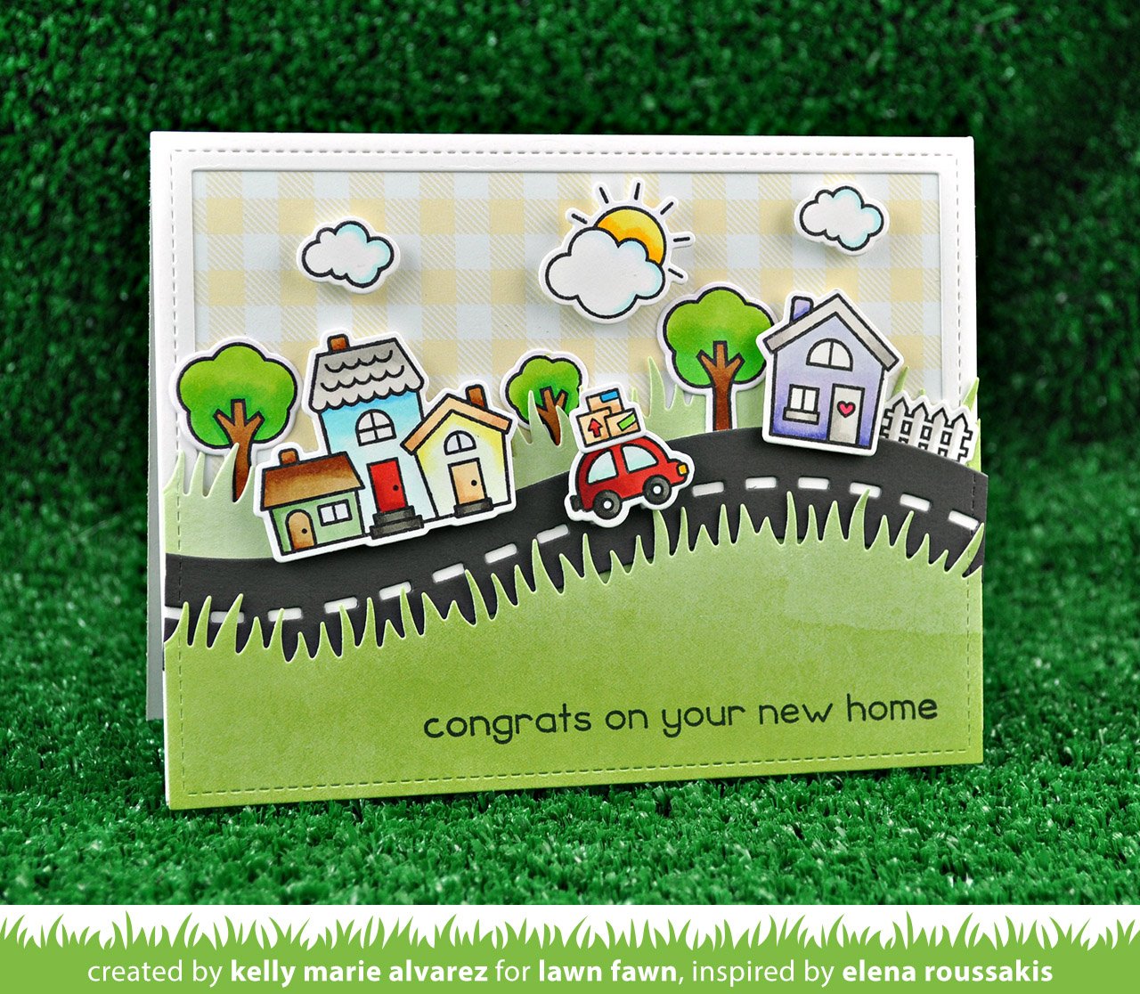 Lawn Fawn - Happy Village