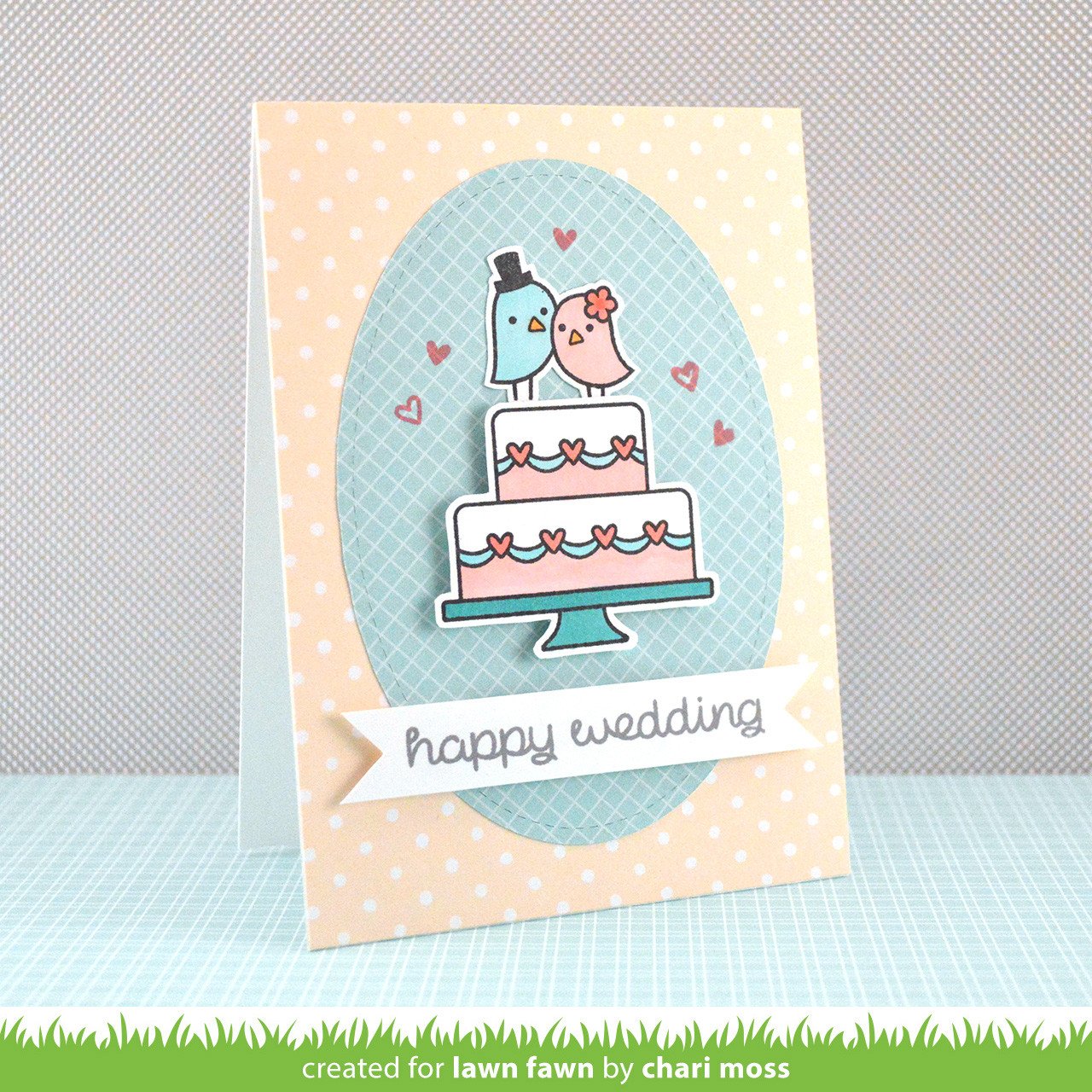 Lawn Fawn - Happy Wedding