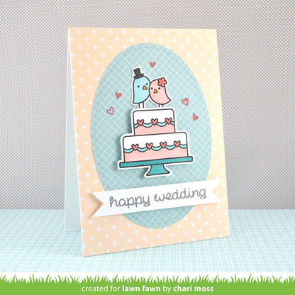 Lawn Fawn - Happy Wedding