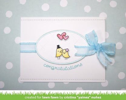 Lawn Fawn - Happy Wedding