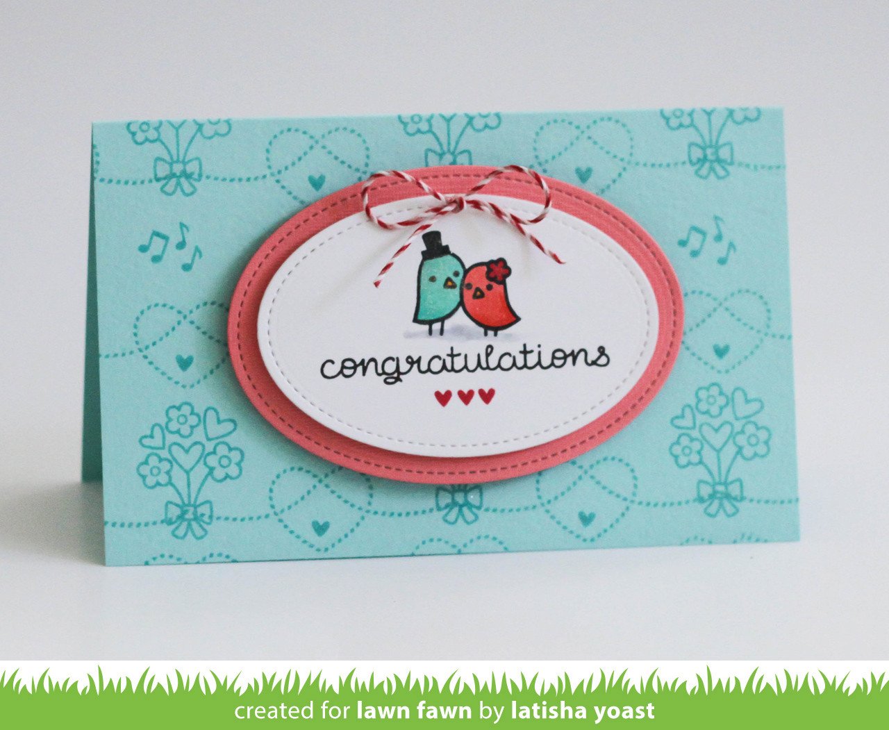Lawn Fawn - Happy Wedding