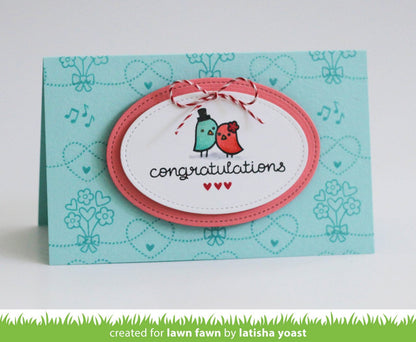 Lawn Fawn - Happy Wedding