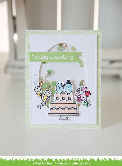 Lawn Fawn - Happy Wedding