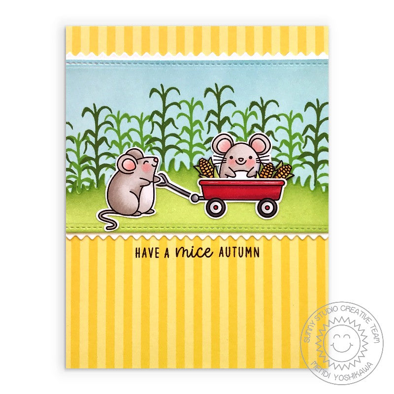 Sunny Studio - Sleek Stripes Paper Pad 6x6"