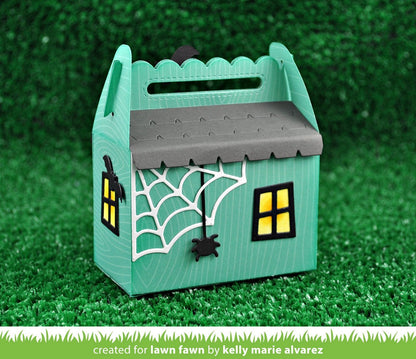 Lawn Fawn - Scalloped Treat Box Haunted House Add-on