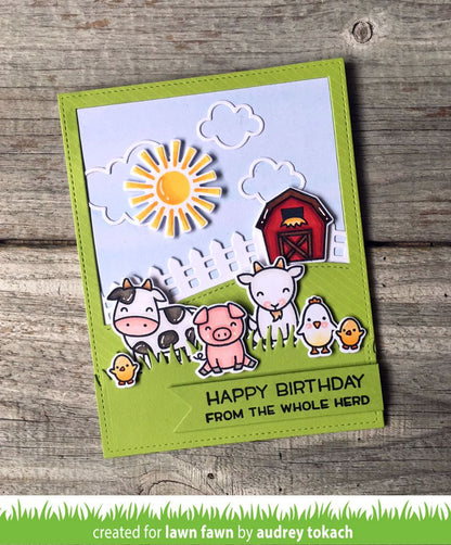 Lawn Fawn - Hay There