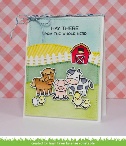 Lawn Fawn - Hay There