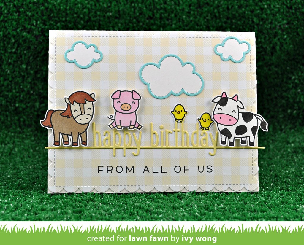 Lawn Fawn - Hay There