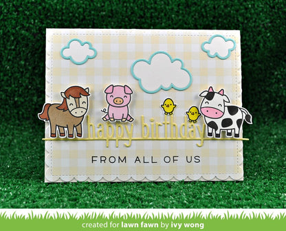 Lawn Fawn - Hay There
