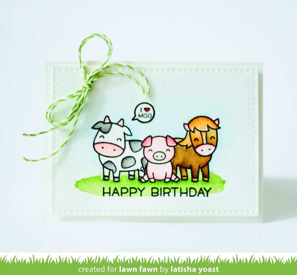 Lawn Fawn - Hay There