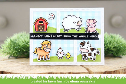 Lawn Fawn - Hay There